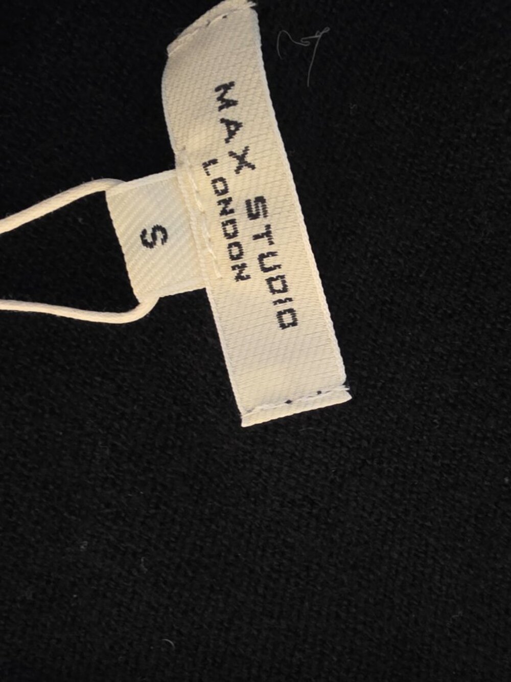 Max Studio Mock Neck Sleeveless Twofer Dress NWT Small Flawed Repairable - Picture 11 of 13